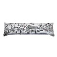 thumbnail image 5 of 45" White Aspen Daylight Skyline Lumbar Decorative Pillow, 5 of 5