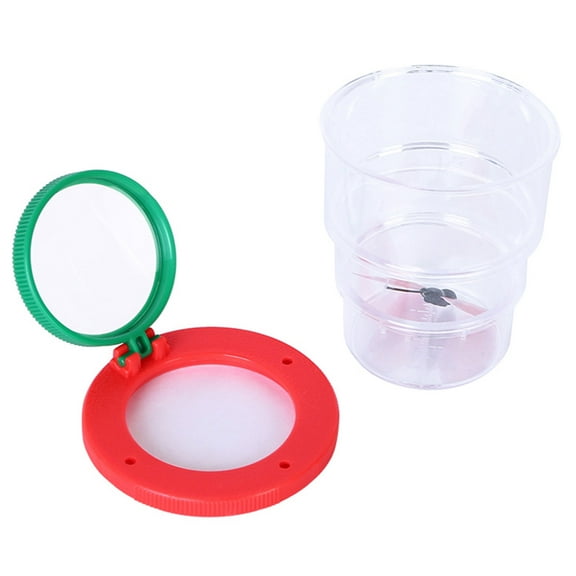 BELOWSYALER Outdoor Nature Exploring Bugs Container for Children Bugs Catching Box with Magnifiers Bugs Observing and Collection Box