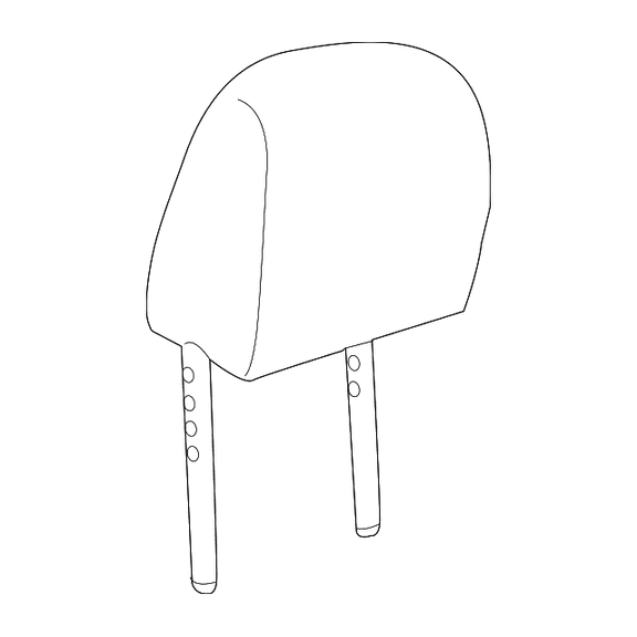 Genuine OEM GM Part # 42476972 Headrest