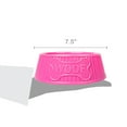 thumbnail image 4 of Vibrant Life Plastic 27 Fl. Oz. Pink Pet Bowl, 4 of 5