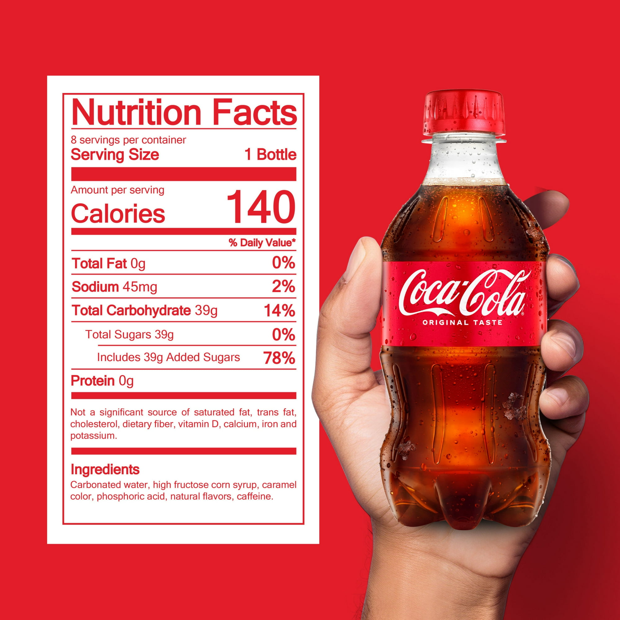 Coca-Cola Classic Soda Pop, 12 fl oz Bottles, 8 Pack
