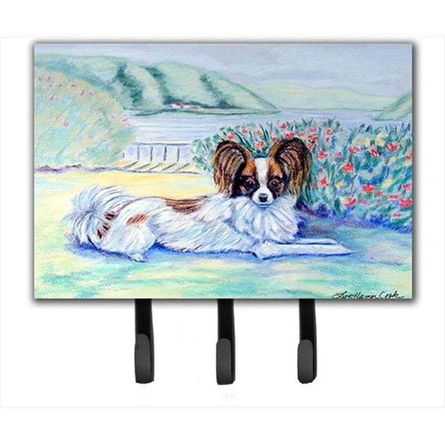 Carolines Treasures 7244TH68 Papillon Leash Holder Or Key Hook