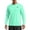 Turquoise_001, variant on Men’s Quick Dry UPF 50 Long Sleeve Sun Shirt, Lightweight Moisture-Wicking Rash Guard for Swimming, Boating and Outdoor Activities Turquoise 4XL