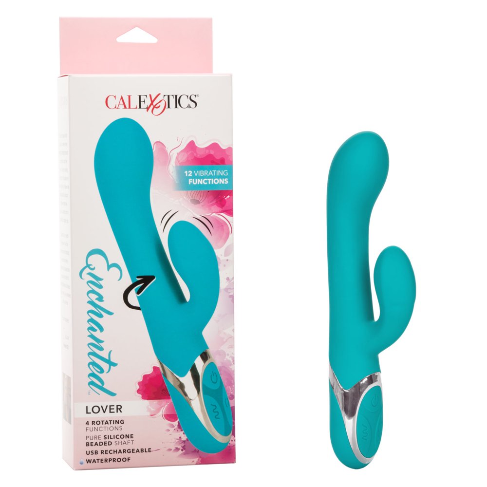 CalExotics Enchanted 12 Vibrating Functions & 4 Rotating Function Lover