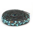thumbnail image 2 of Rhinestone Ribbon, Rhinestone Gravel Ribbon Rhinestone Ribbon Rhinestone Gravel Ribbon Chain Clothes Shoes Decoration Accessories 1.5cm Width, 2 of 7