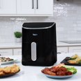 thumbnail image 2 of Total Chef Electric Air Fryer Oven 5 Qt/4.8L, Digital Touchscreen Controls, 8 Cooking Presets, Black, 2 of 5