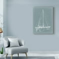 thumbnail image 3 of Trademark Fine Art 'UA CH Yacht Sketches II' Canvas Art by Ethan Harper, 3 of 4