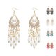 thumbnail image 5 of Guardurnaity Pendiente con colgante de borla y forma de luna creciente de estilo bohemio Ropa, zapatos y accesorios Miscelánea, 5 of 6
