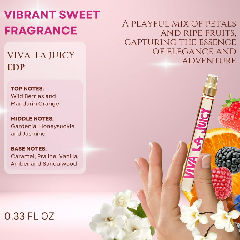 Juicy Couture Viva La Juicy Perfume Set, 3-Piece Mini Travel Spray