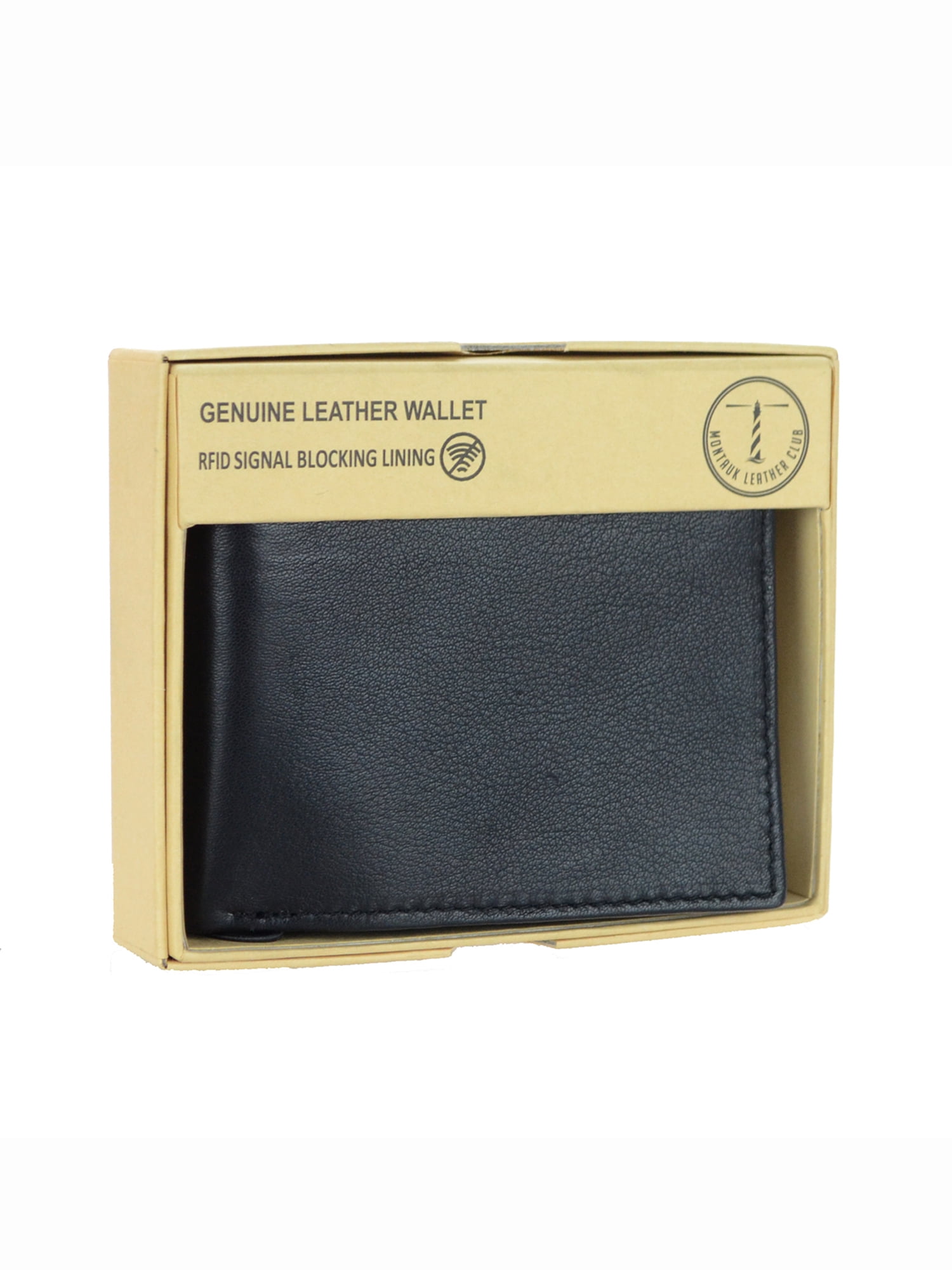 Mens Leather Bi-Fold Wallet with DRUMMER/ DRUM SET Image *Great Gift* 