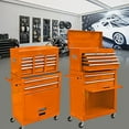 8 Drawers Rolling Tool Box Organizer,High Capacity Tool Chest with