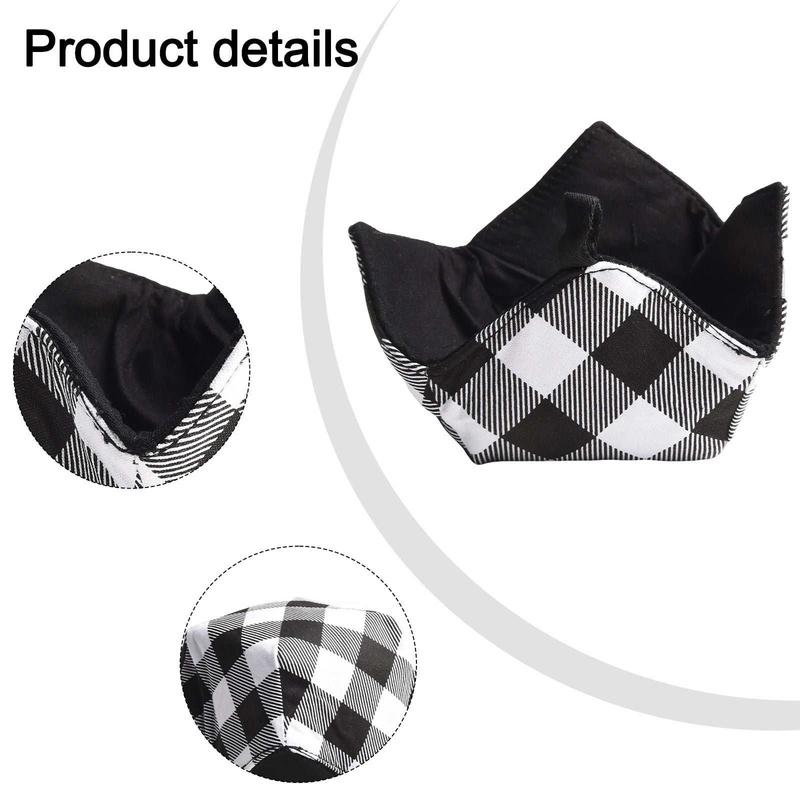Support Bol Chaud Micro-ondes - Couvercle Isotherme Pour Garder Les Plats Au Chaud