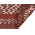 thumbnail image 5 of Better Trends L-Shaped Braided Rug, 20" x 48" x 48", Reversible 100% Polypropylene Indoor Corner Area Rug, Newport Collection – Barn Red, 5 of 5