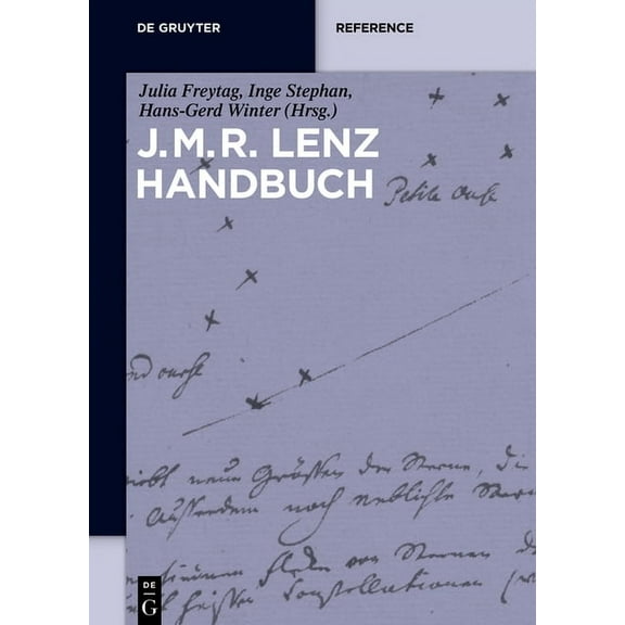de Gruyter Reference J.M.R.-Lenz-Handbuch, (Paperback)
