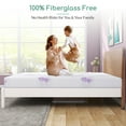 thumbnail image 4 of King Mattress,10 inch Gel Memory Foam Mattress with Breathable Lavender Cover, Medium Feeling Mattress, 4 of 7