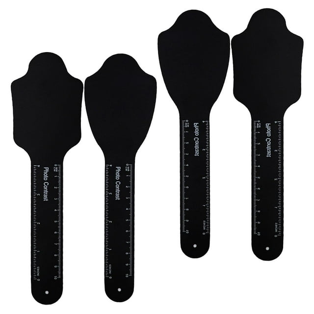 4x Photo Contrast Black Background Board Palatal Retractors Backdrop DYNWAVEMX Tablero de antecedentes dentales