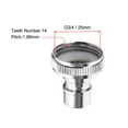thumbnail image 3 of Conector Rápido de Grifo de Latón Único Bargains G3/4 Rosca Femenina Adaptador de Enchufe de Manguera para Lavavajillas Lavadora, 3 of 4