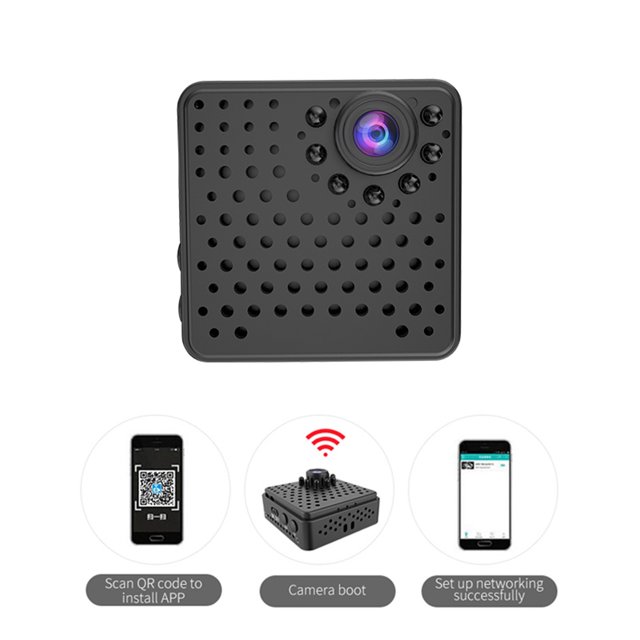 Ganfancp Wifi Inalámbrico Hd 1080P Videocámara de La Batería de Visión Nocturna Cámara de Movimiento Ofertas Flash 1* Minicámara
