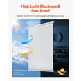 thumbnail image 6 of Window Blinds Cellular Shades 1 Inch Cordless, Total Blackout Light Filtering Privacy Honeycomb Shades for Living Room Bedroom, 6 of 11