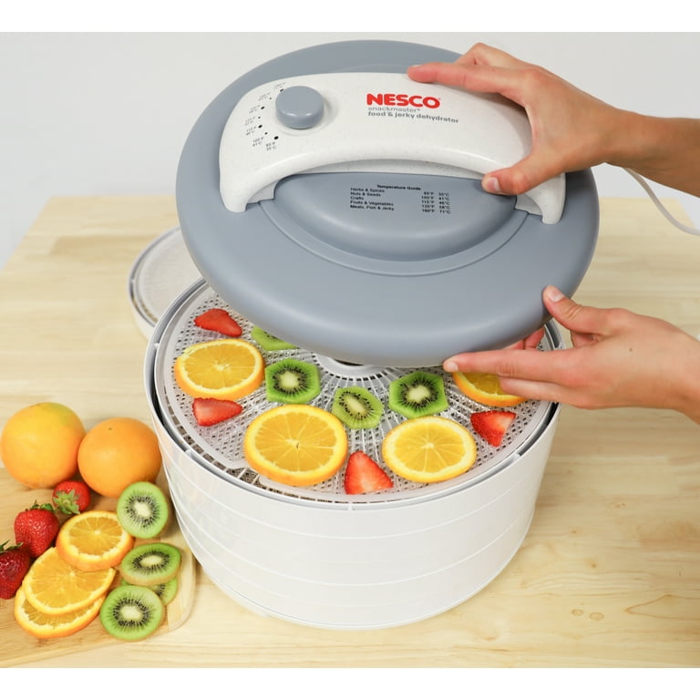 Nesco FD-61WHCK 6 Tray 500 Watt Food Dehydrator with Jerky