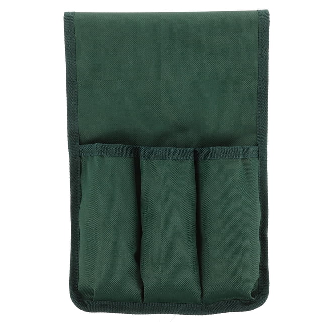 QUMIIRITY Sacs à Outils de Jardin Verts avec Rangement pour Outils et Support de Genou Lot de 15.4X7.5X0.4in