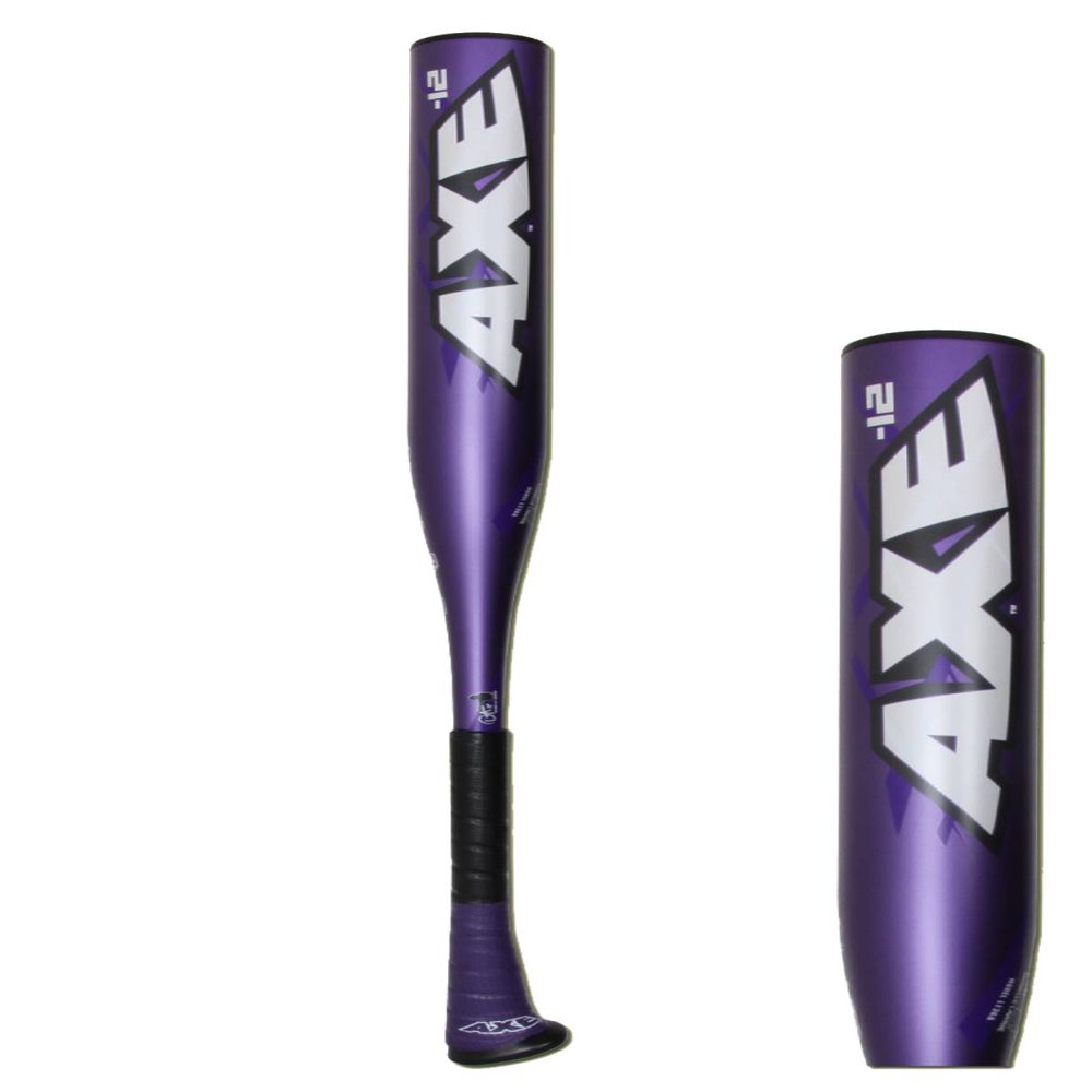 Baden L136A 31/19 AXE Fastpitch Purple/White Softball Bat