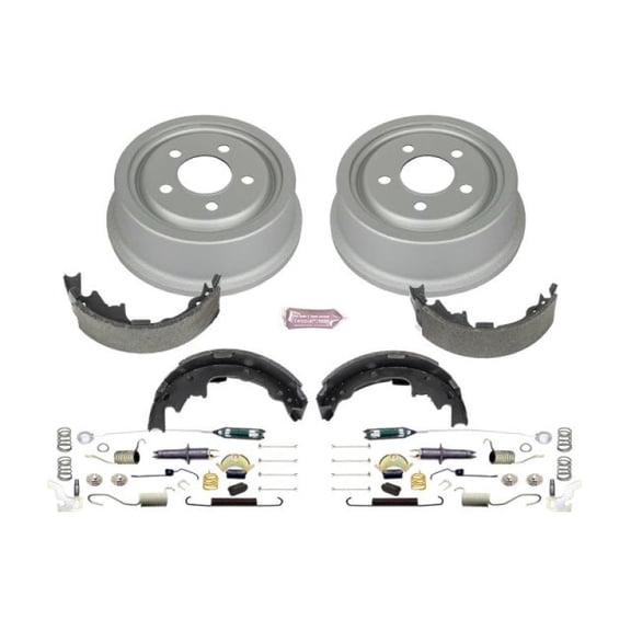 Power Stop Rear Stock Replacement Drum and Shoe Kit KOE15374DK