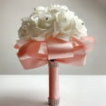 thumbnail image 2 of Bridal Bouquet for Brides or Bridesmaids Wedding Hand Bouquet Artificial Fake Flowers, 2 of 9