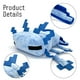 thumbnail image 3 of XSLWAN Blue Axolot Plush Plush Stuffed Toy Soft Throw Pillow Decorations for Video Game Fans, Kids Birthday Party Favor Preferred Gift for Holidays, Birthdays(Blue Axolot), 3 of 5