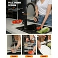 thumbnail image 5 of APPASO Pull Down Kitchen Faucet with Sprayer Oil Rubbed Bronze 133ORB, 5 of 9
