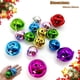 thumbnail image 2 of 20 piezas ~ 10 piezas de cascabeles dorados/plateados para árbol de Navidad, adornos colgantes, decoraciones, accesorios artesanales hechos a mano para bricolaje, 2 of 5