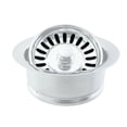 thumbnail image 1 of Westbrass D2089SEV-50 InSinkErator Style Disposal Flange & Strainer in Powder Coated White, 1 of 4