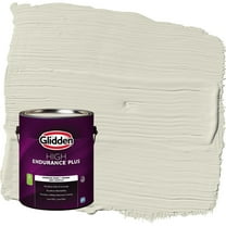 Glidden HEP Veil Of Dusk / Gray Flat Interior Paint with Primer, 1 Gallon