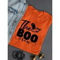 thumbnail image 3 of The Boo Crew. Halloween Squad T-Shirt Women -Image by Shutterstock, Female XX-Large, 3 of 4