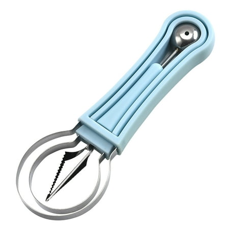 

iOPQO Rack Melon Tool Platter Fruit Of Separator To Three-piece Set Remove And Meat Kitchen，Dining & Bar platter tools (order note blue box) Blue