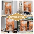 thumbnail image 5 of Thanksgiving Fall Shower Curtain - Water Repellent Fabric Shower Curtains Washable, Orange Maple Trees Forest Mountain Decorative Polyester Cloth Bathroom Curtains Modern Bath Decor 36"x72", 5 of 8