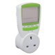 thumbnail image 2 of Analizador de uso de energía de corriente de voltaje, toma de medición de energía de 230V, enchufe británico para ahorro de energía, 2 of 13