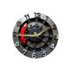 thumbnail image 3 of Reloj colgante plano 2D redondo de diseño vintage con números arábigos, reloj de pared 25 cm x 25 cm, 3 of 7