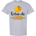 thumbnail image 3 of Inktastic Orlando Florida Orange in Heart T-Shirt, 3 of 5