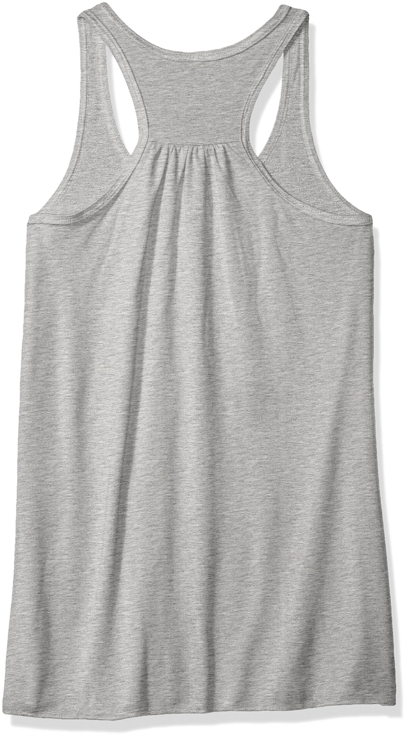 Women's US Skull Printed Flowy Racerback Tank Top