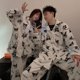 thumbnail image 4 of Sanrio Kuromi-Pijama de lana de Coral para hombre y mujer, traje cálido de manga larga con dibujos animados para el hogar, otoño e invierno, novedad, 4 of 4