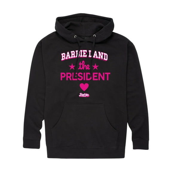 Barbie the Movie - Barbie Land President - Men's Pullover Hooded Fleece Sweatshirt