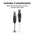 thumbnail image 6 of Hamilton Beach 2-Speed Immersion Hand Blender for Kitchen with Blending Wand & Whisk, Black, 6 of 9