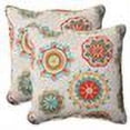 thumbnail image 3 of Pillow Perfect Outdoor/ Indoor Farrington Aqua 18.5-Inch Throw Pillow (Set of 2), 3 of 3