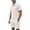 A-Khaki631, variant on JAJAHO Mens Short Set Summer 2 Piece Outfits Casual Solid Color Jacquard Quarter Zip Lapel Short Sleeve T Shirts Shorts Set Comfortable Lightweight Stylish Outfit