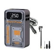 thumbnail image 1 of Yeacher 3in1 Car Air Pump Portable Electric Auto Tyre Inflator Digital Display with LED Light, 1 of 8