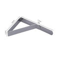 thumbnail image 6 of Table Clamps Tablecloth Holder Clamps Silver 7.2*4.6*1.2Cm For Home Picnics Party Mirror Polished Stainless Steel Fangkenuo, 6 of 9