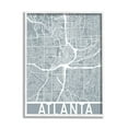 thumbnail image 5 of Stupell Industries Atlanta Georgia City Street Grid Geometric Transportation Lines, 24 x 30, Design by Daphne Polselli, 5 of 5
