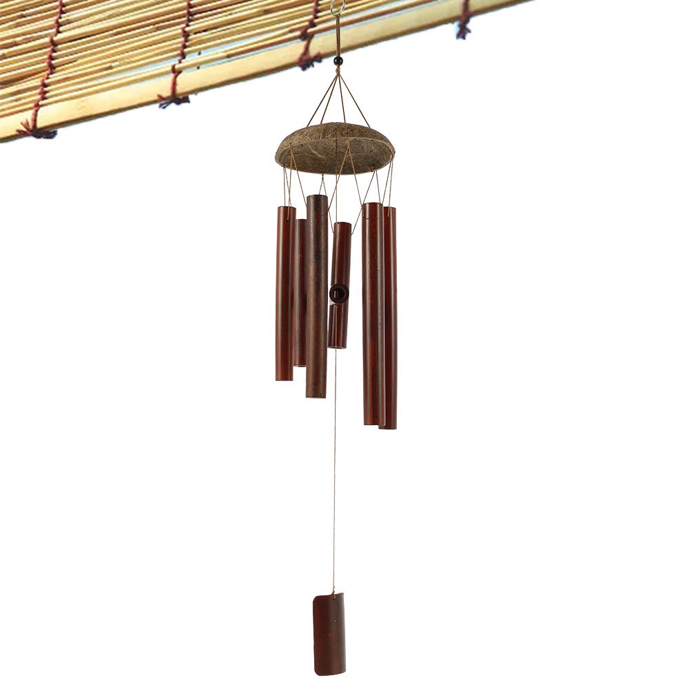 Willstar Bamboo Wind Chimes Garden Hanging Windchime Naturals Handmade