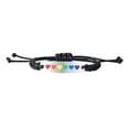 thumbnail image 1 of BRIGHTFUFU Pulsera de pareja de homosexuales Correa de muñeca del arco iris Exquisito Accesorio de mano, 1 of 7